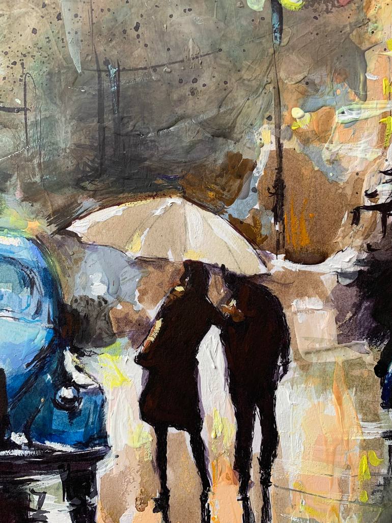 Original Contemporary Cities Painting by Dmytro Boikov