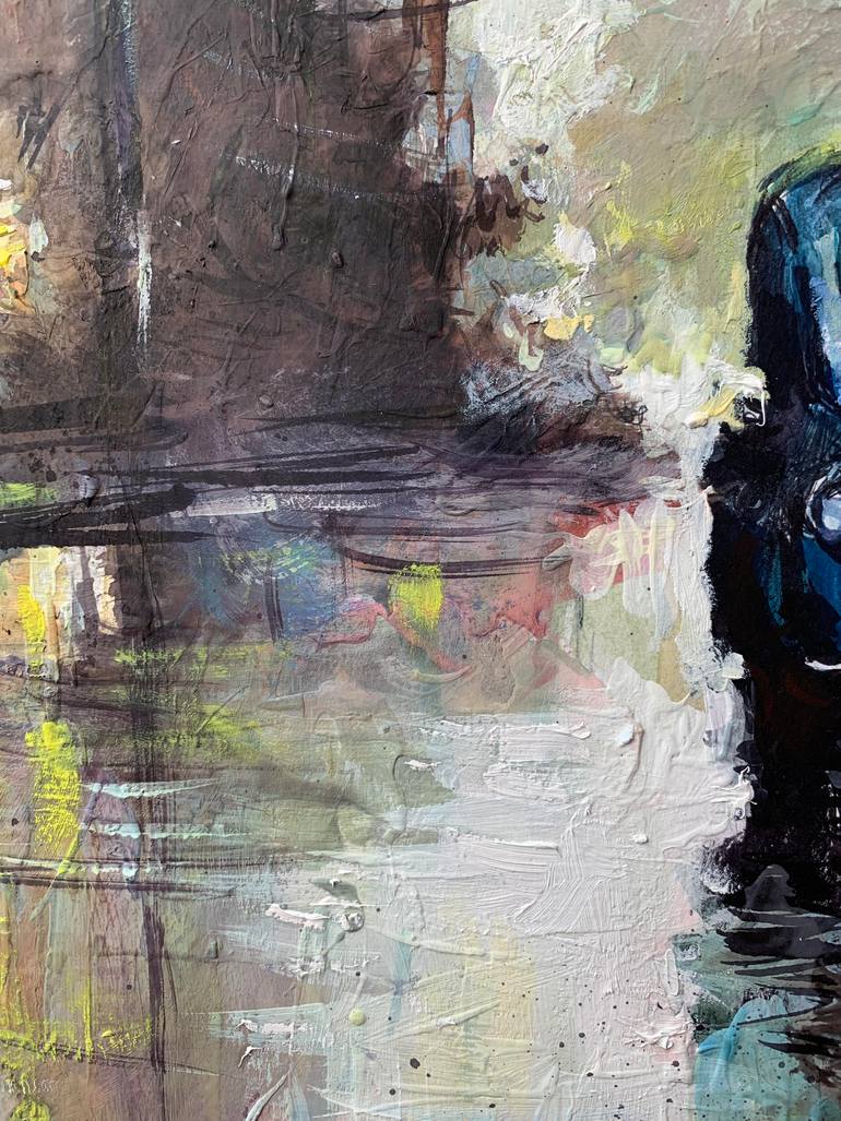 Original Contemporary Cities Painting by Dmytro Boikov