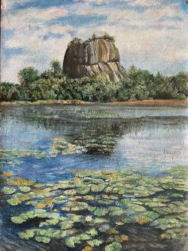 Original Realism Landscape Paintings by Dhammani Nakandalage