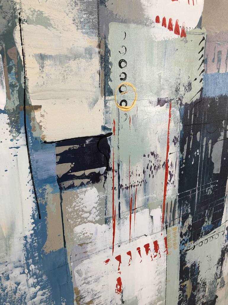 Original Abstract Painting by Iuliia Khmelevskaia