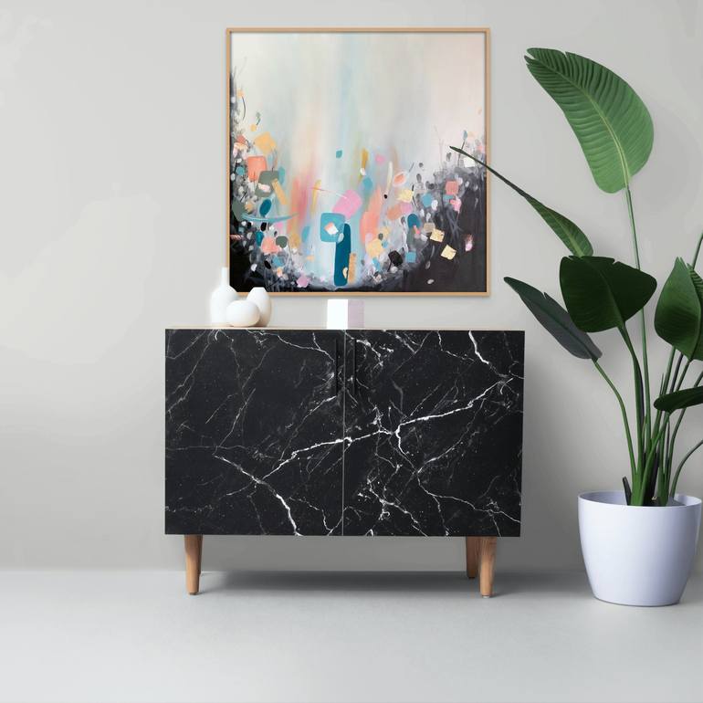 Original Abstract Painting by Iuliia Khmelevskaia