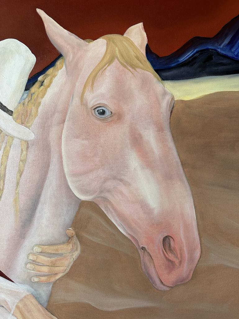 Original Horse Painting by Albina Ayhan