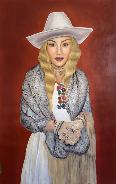 Original Figurative Pop Culture/Celebrity Paintings by Albina Ayhan