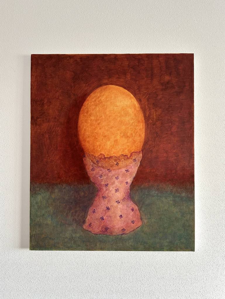 Original Symbolism Still Life Painting by Albina Ayhan