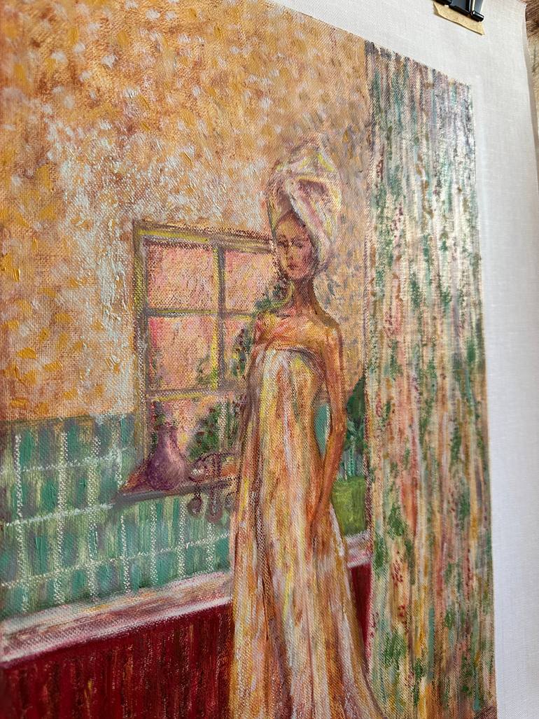 Original Expressionism Home Painting by Albina Garifullina
