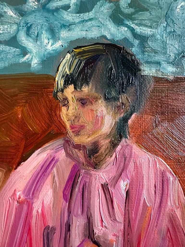 Original Art Nouveau Fashion Painting by Albina Ayhan