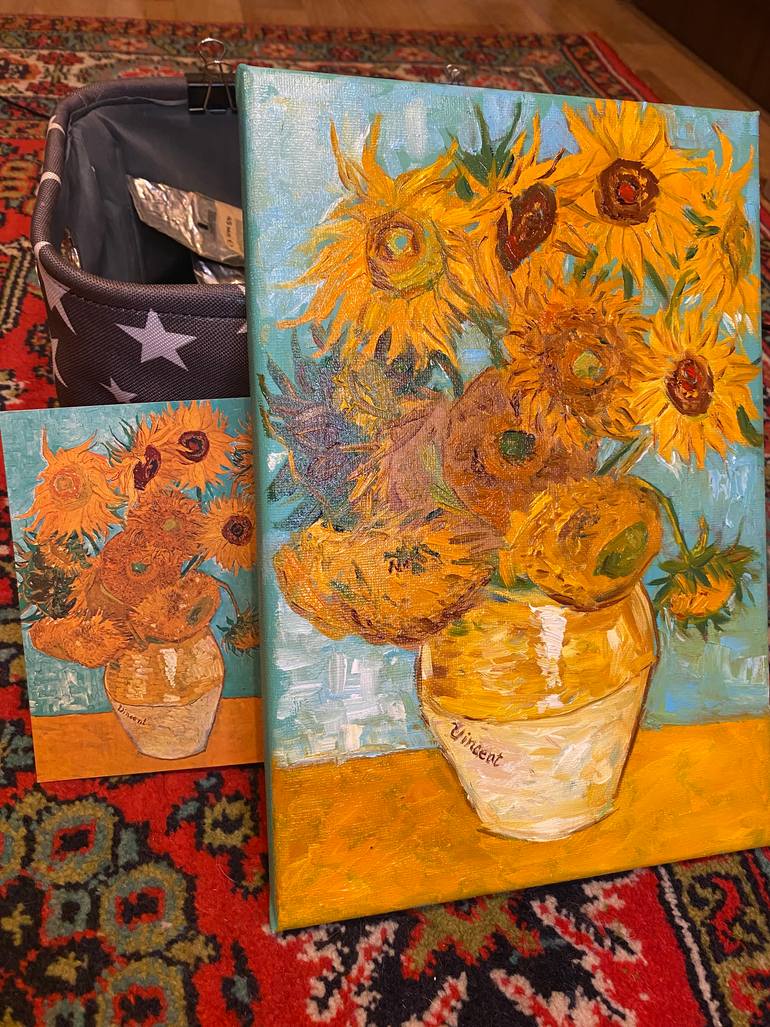 Original Impressionism Botanic Painting by Inna Kalina