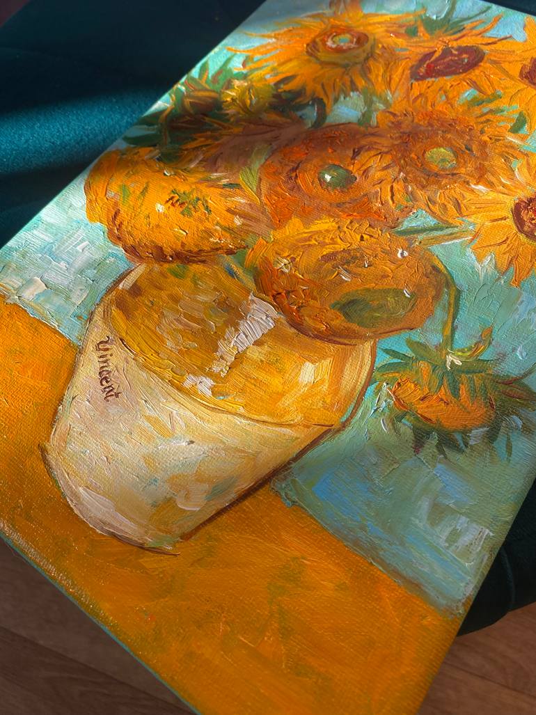 Original Impressionism Botanic Painting by Inna Kalina