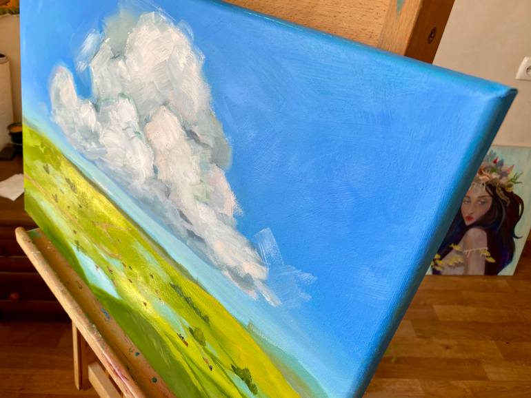Original Impressionism Landscape Painting by Inna Kalina