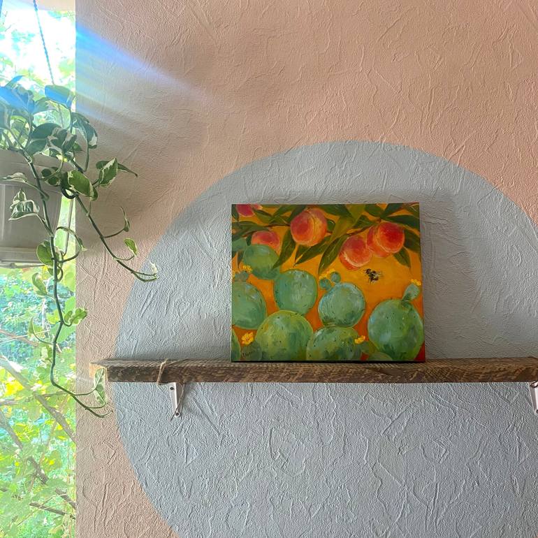 Original Expressionism Floral Painting by Inna Kalina