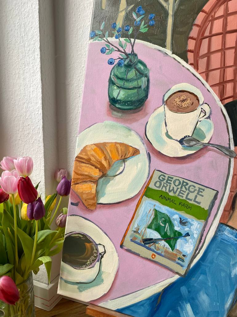 Original Illustration Food & Drink Painting by Inna Kalina