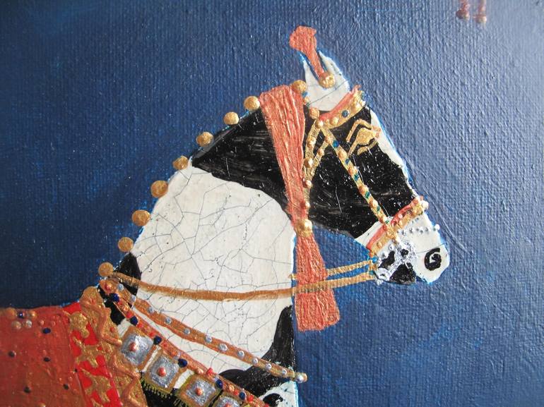 Original Horse Painting by Diana Bunyan
