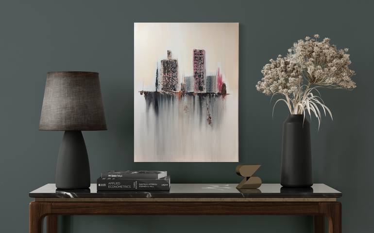 Original Abstract Painting by Gaelle Alcaraz