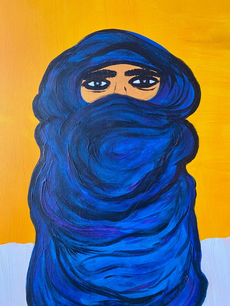 Original Contemporary People Painting by Elena Suprema