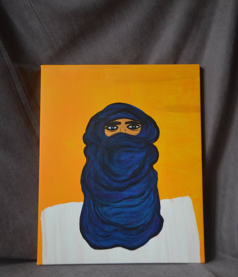 Original Contemporary People Painting by Elena Suprema