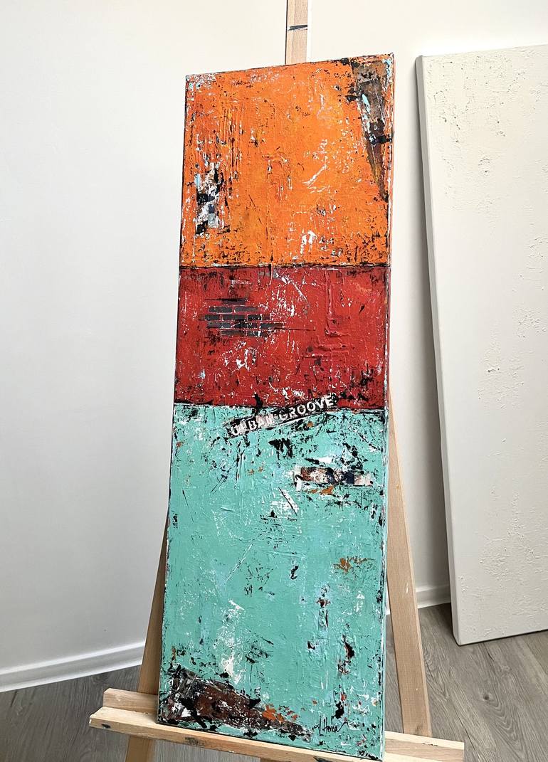 Original Abstract Painting by Dana Stoica