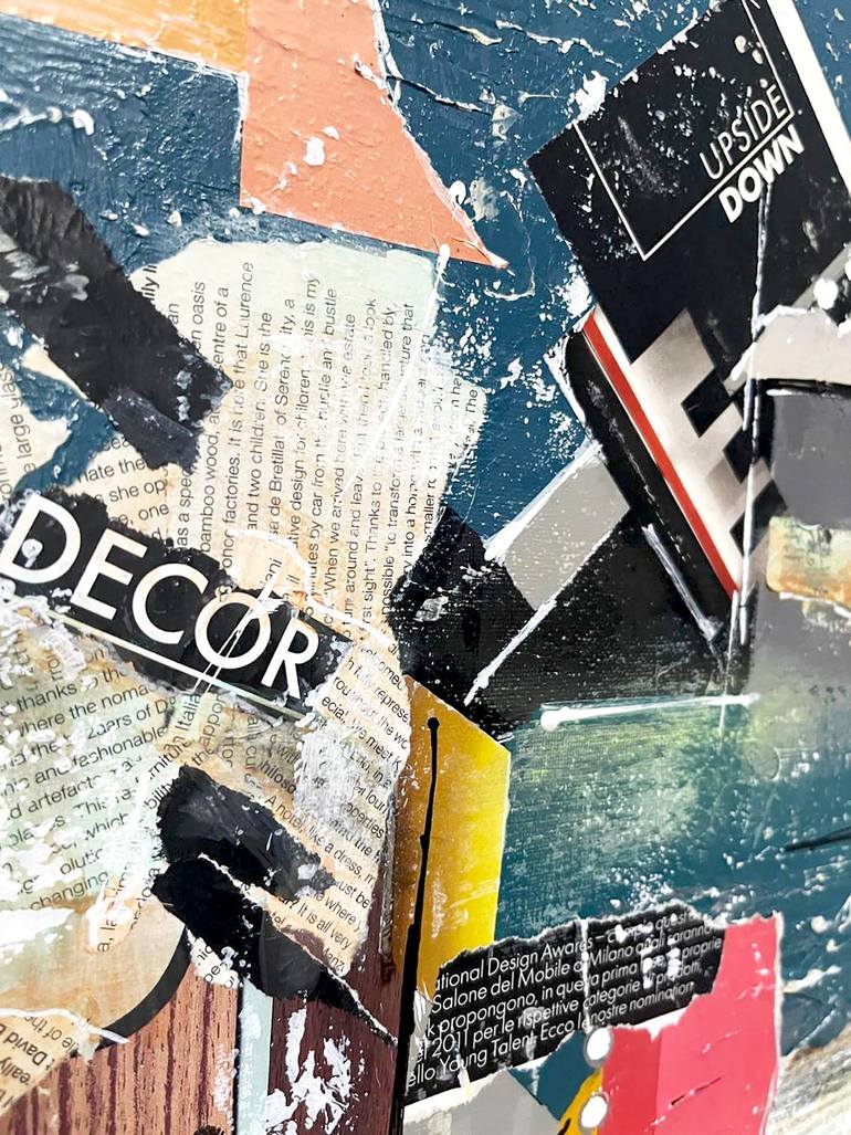 Original Abstract Expressionism Abstract Painting by Dana Stoica