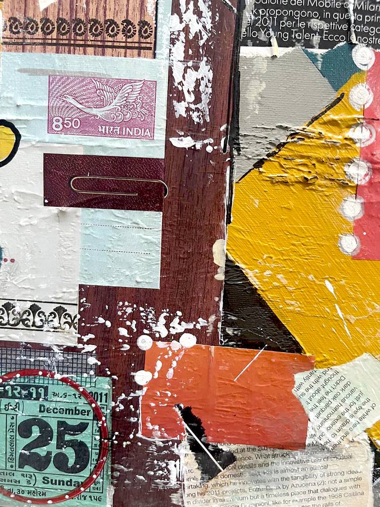 Original Abstract Expressionism Abstract Painting by Dana Stoica