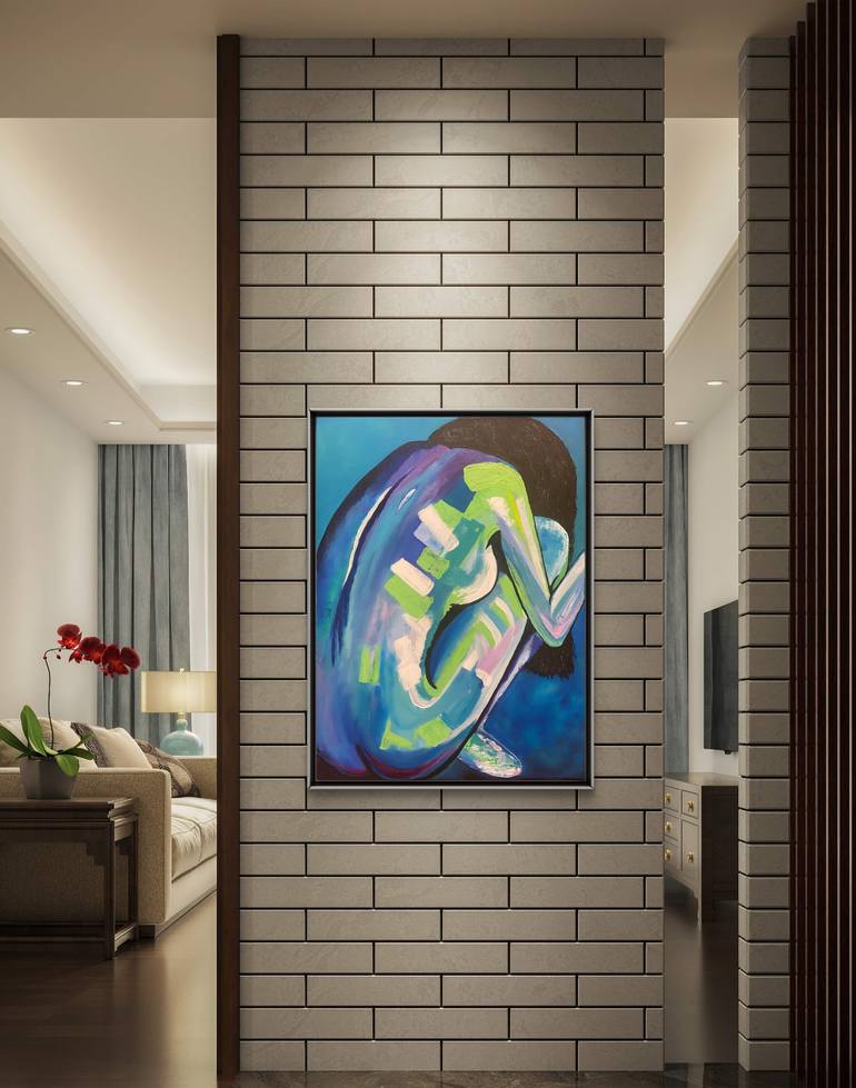 Original Figurative Abstract Painting by Tarika Batra Ahmad