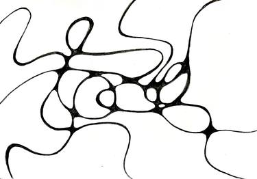 Original Minimalism Abstract Drawings by Michael Adler