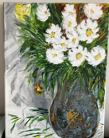 Original Floral Paintings by Victoria Grosko
