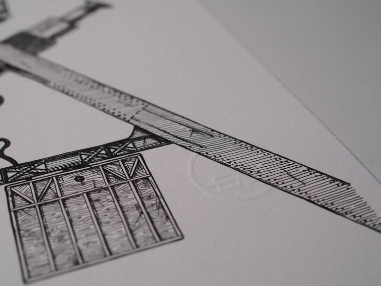 Original Conceptual Fantasy Drawing by Suricoma Oleksandr Babich