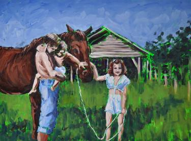 Original Horse Paintings by Joy Kloman