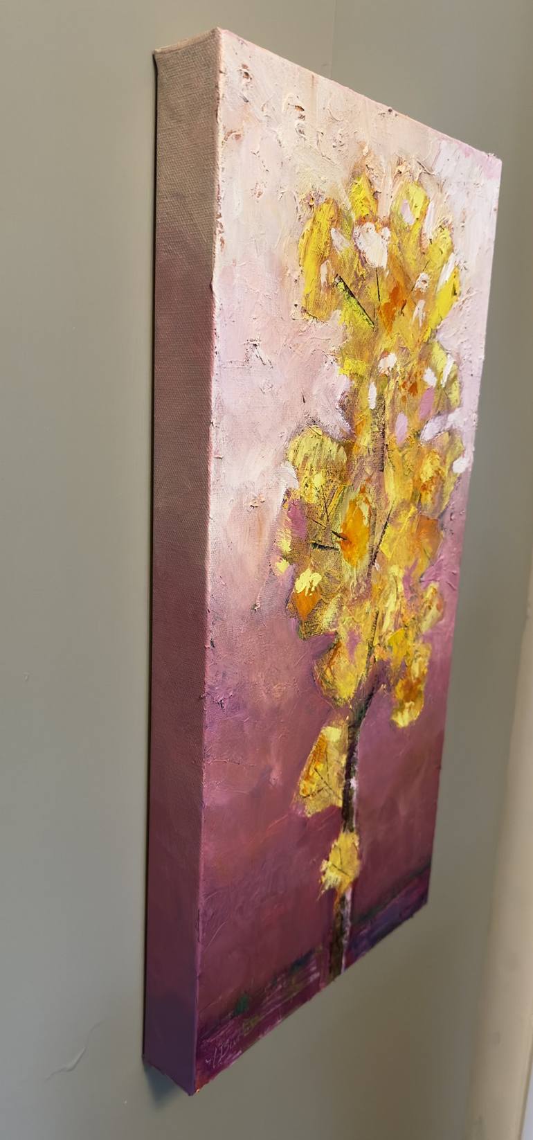 Original Abstract Expressionism Nature Painting by Tammy Burks