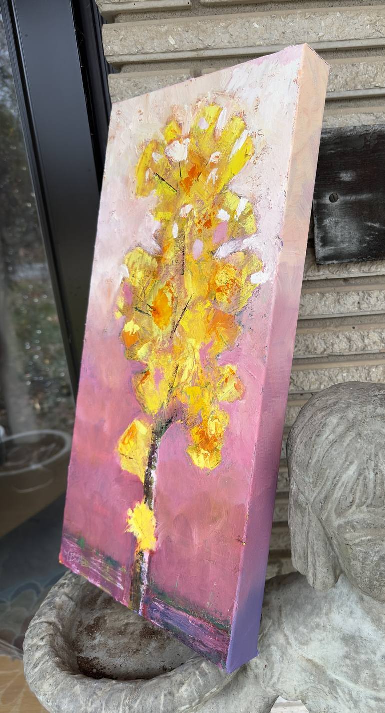 Original Abstract Expressionism Nature Painting by Tammy Burks