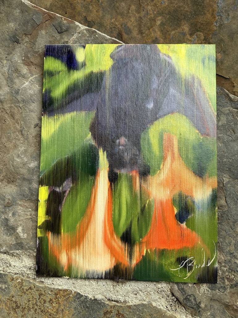Original Abstract Animal Painting by Tammy Burks