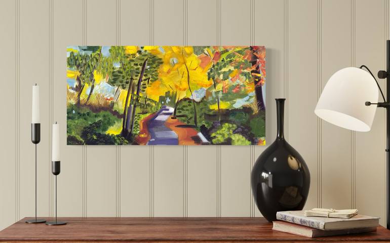 Original Impressionism Landscape Painting by Tammy Burks