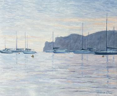 Print of Sailboat Paintings by Lydia Laidinen