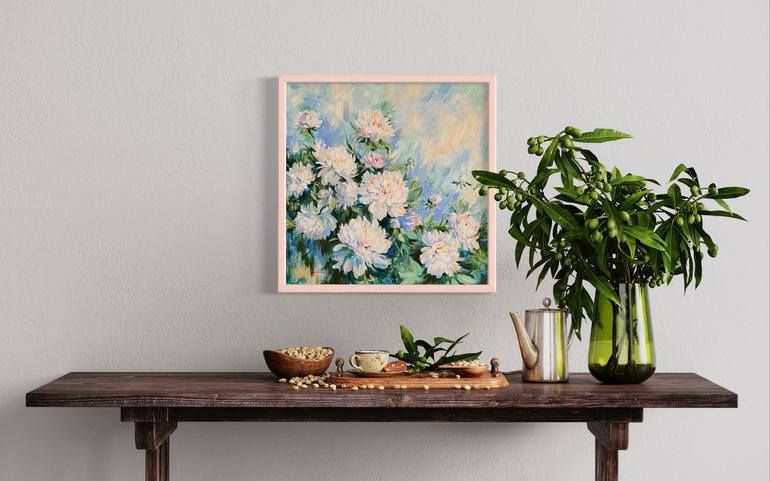 Original Contemporary Floral Painting by Lydia Laidinen