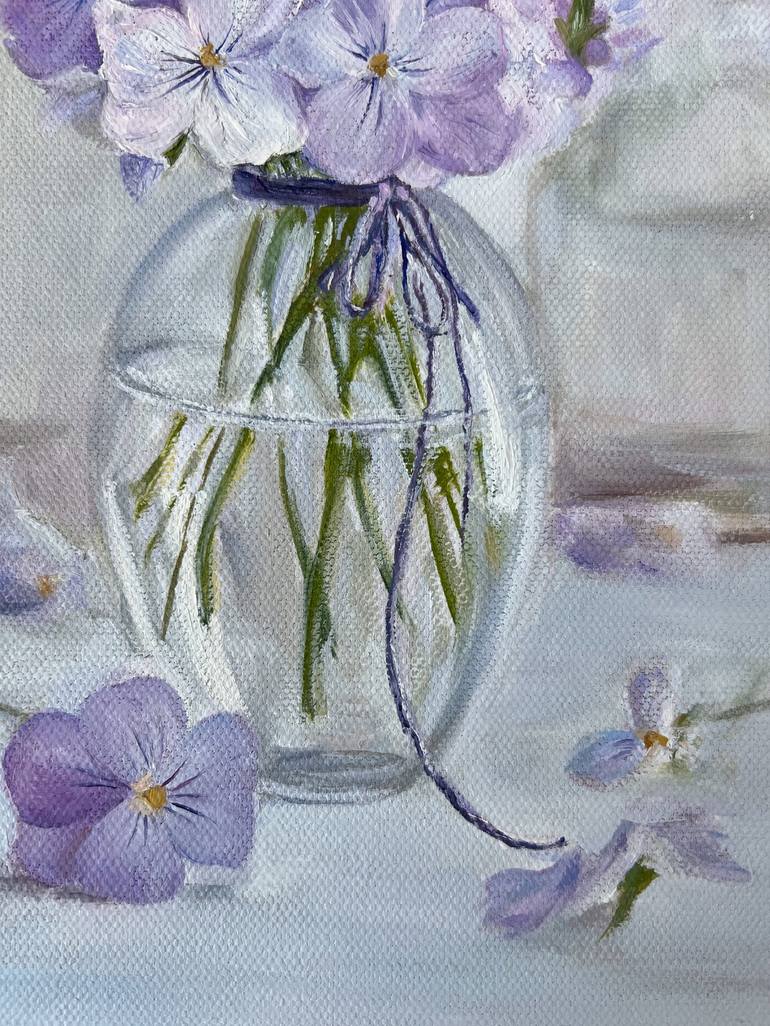 Original Contemporary Floral Painting by Lydia Laidinen