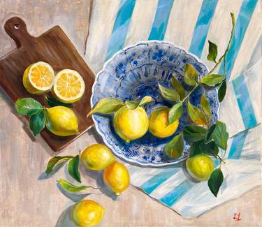 Original Realism Still Life Paintings by Lydia Laidinen