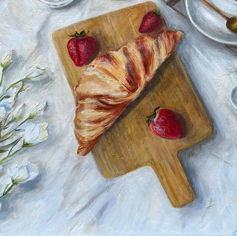 Original Fine Art Food & Drink Painting by Lydia Laidinen