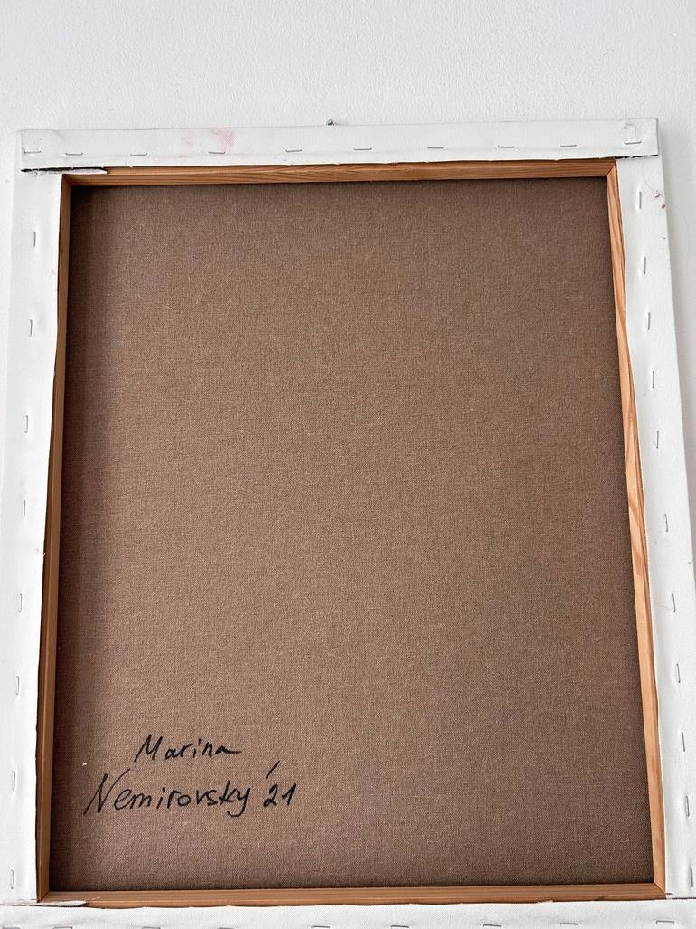 Original Abstract Cinema Painting by Marina Nemirovsky
