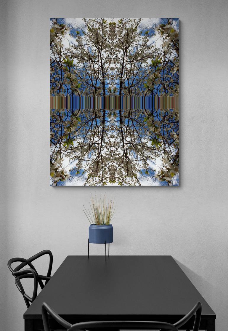 Original Abstract Landscape Digital by Maximilian Vermilye