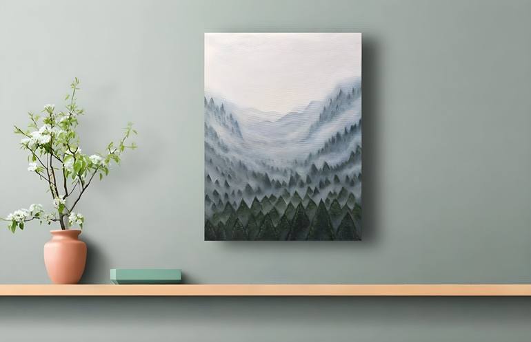 Original Fine Art Nature Painting by Anna  Poting