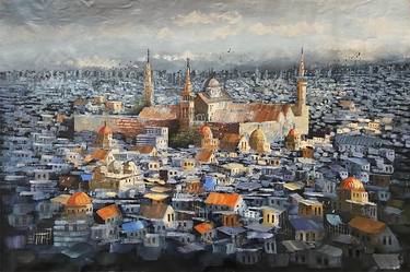 Original Conceptual Cities Paintings by Ahmad Alazami