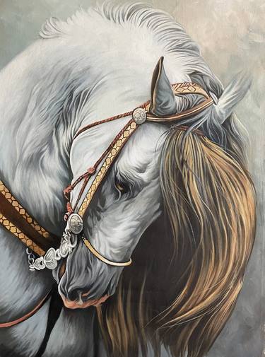 Original Horse Paintings by Ahmad Alazami