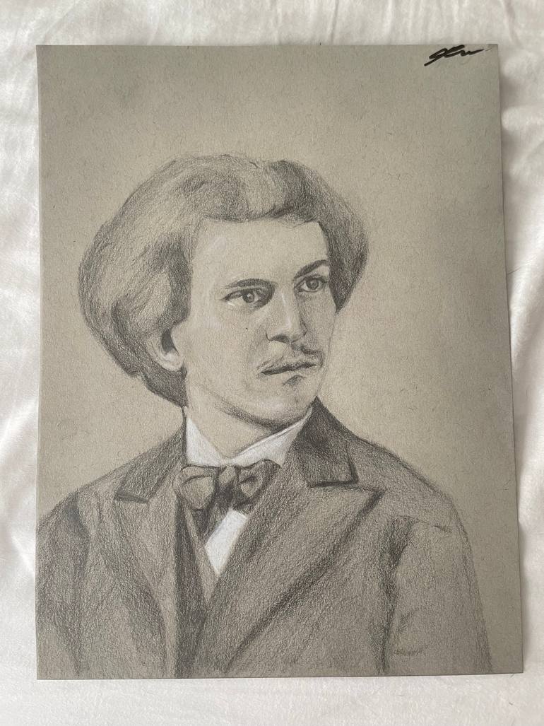 Original Figurative People Drawing by Kiersten Williams