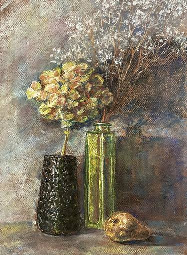 Still life with Flowers and Pear thumb