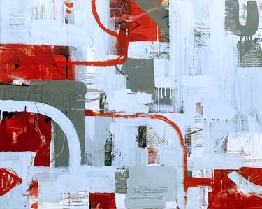 Original Abstract Expressionism Abstract Paintings by Jan Bravo