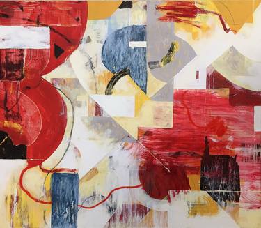 Original Abstract Expressionism Abstract Paintings by Jan Bravo