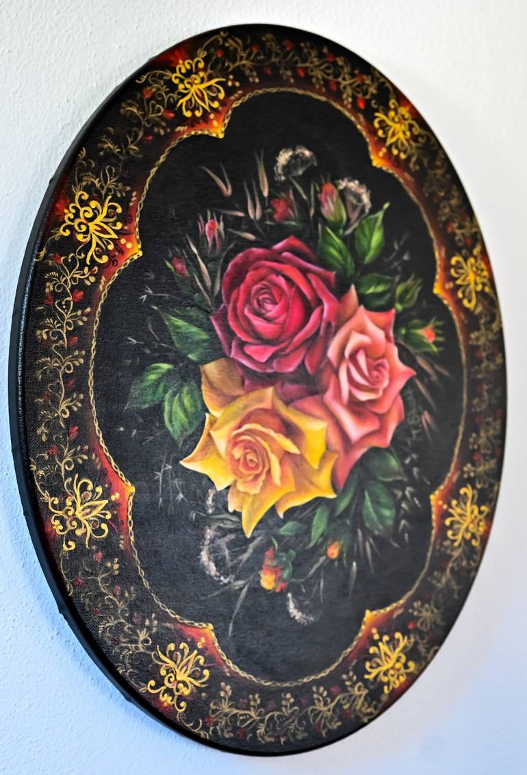 Original Floral Painting by Tanya Shark