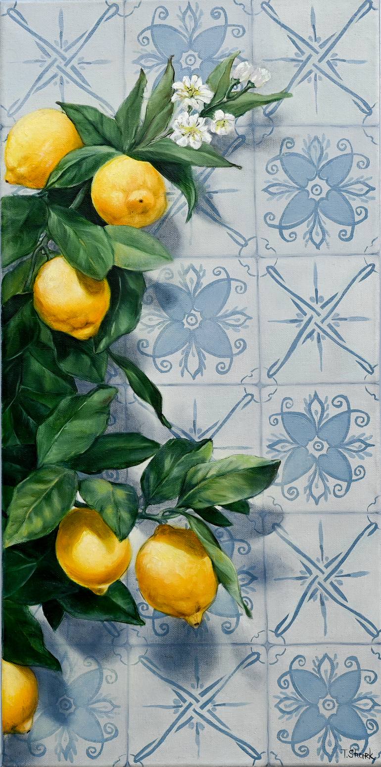 Original Realism Still Life Painting by Tanya Shark
