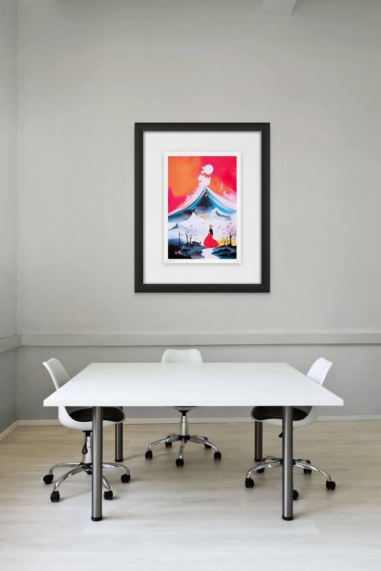 Original Contemporary Abstract Digital by Nicholas V K