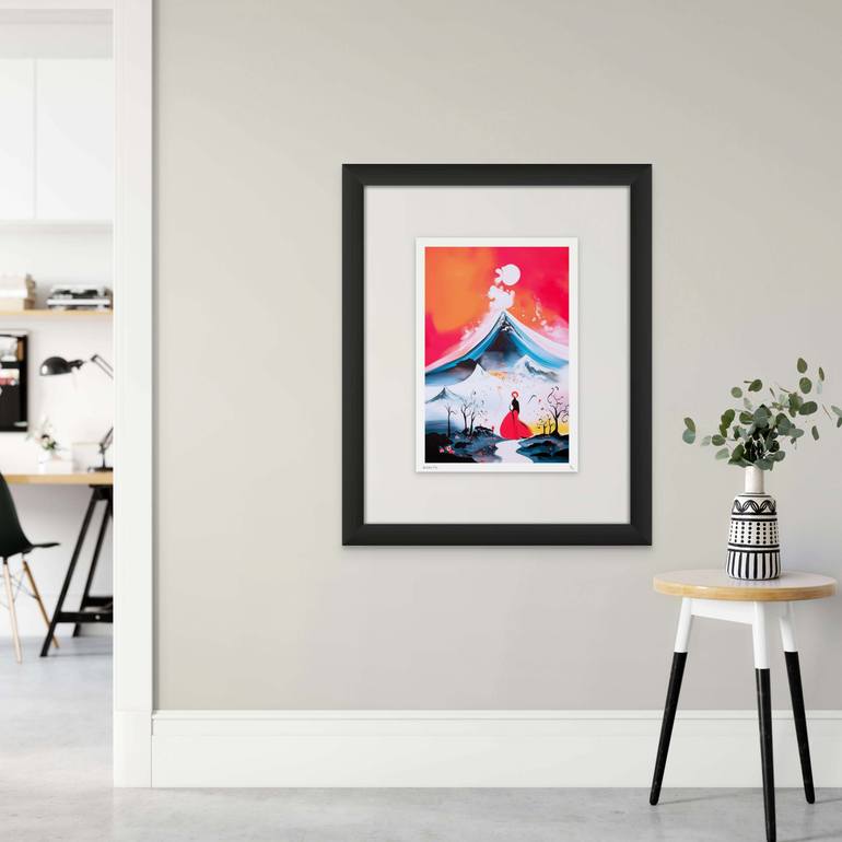 Original Contemporary Abstract Digital by Nicholas V K