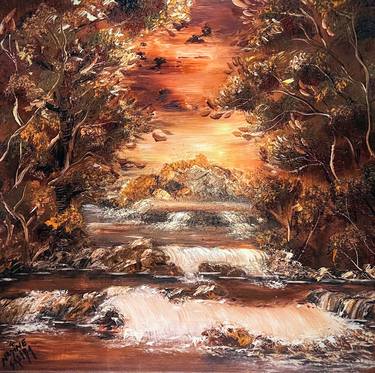 Print of Nature Paintings by Nadine Saliba